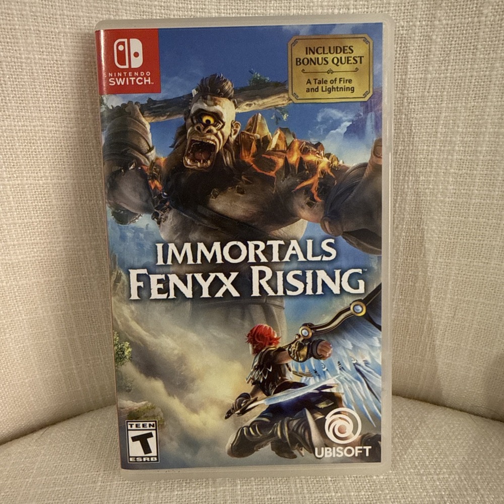 Immortals Fenyx‎ Rising "For Display Only" CASE ONLY NO GAME Replacement